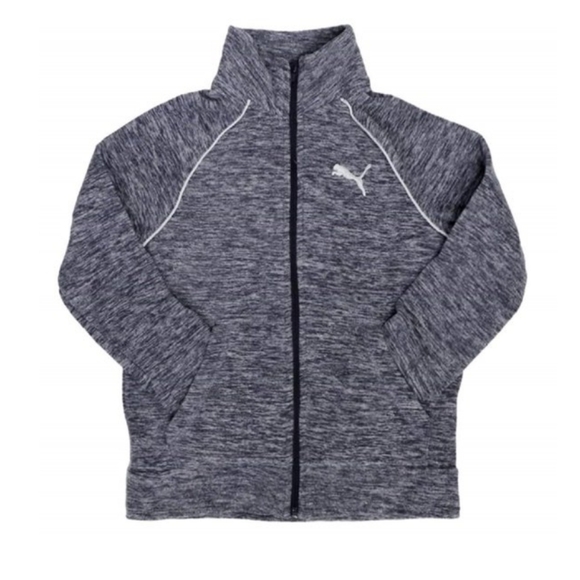Puma Boy's Track Full Zip Fleece Jacket . Size 6/7. - Picture 1 of 8